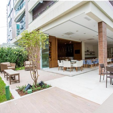 Estanconfor Praia Santos Ac Garagem Sacada Fechada Exterior photo